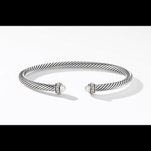 David Yurman Pearl Cable Bracelet